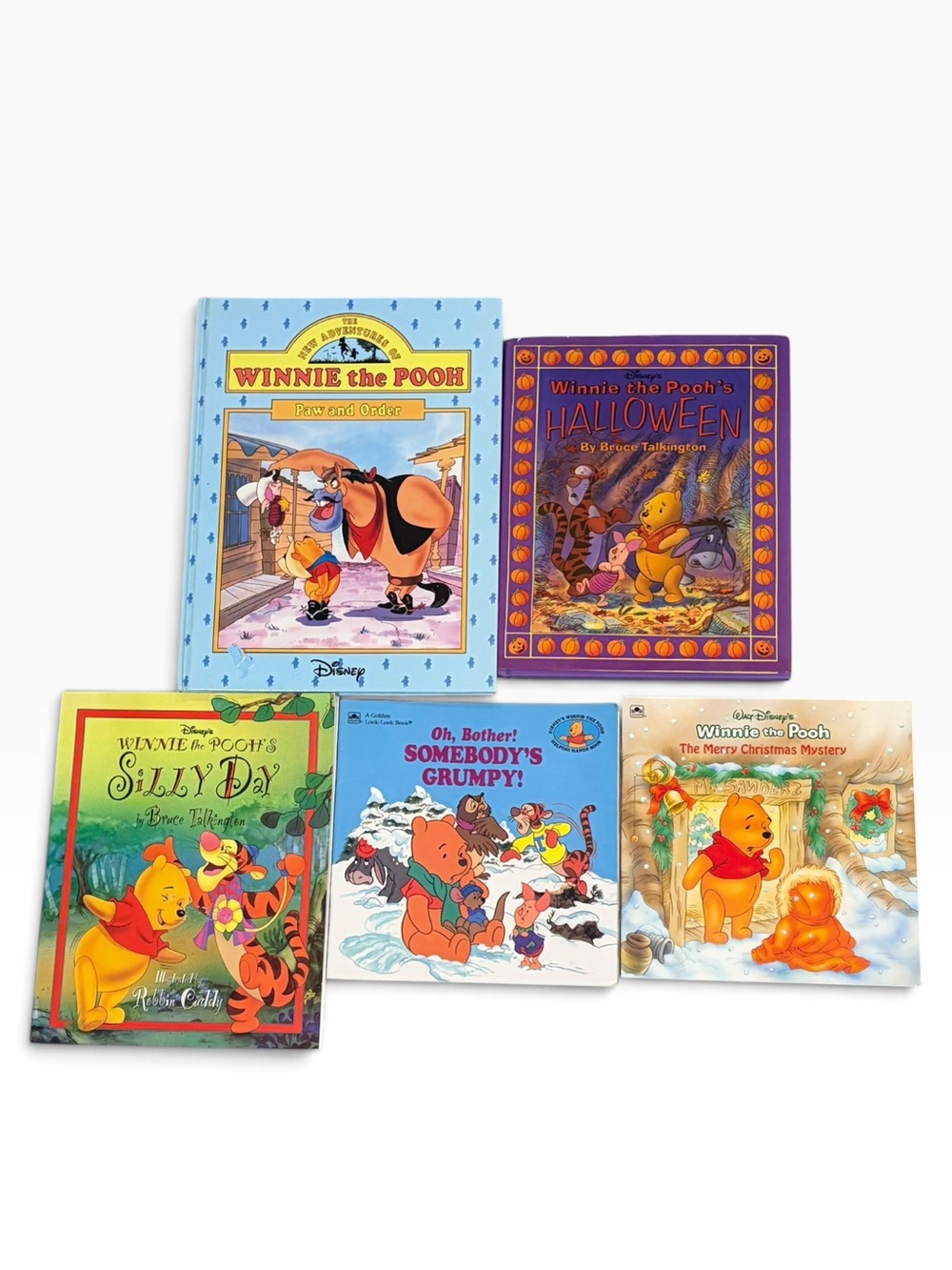 Winnie the Pooh Kids Book Bundle - Classic Pooh Stories (Assorted Colors)